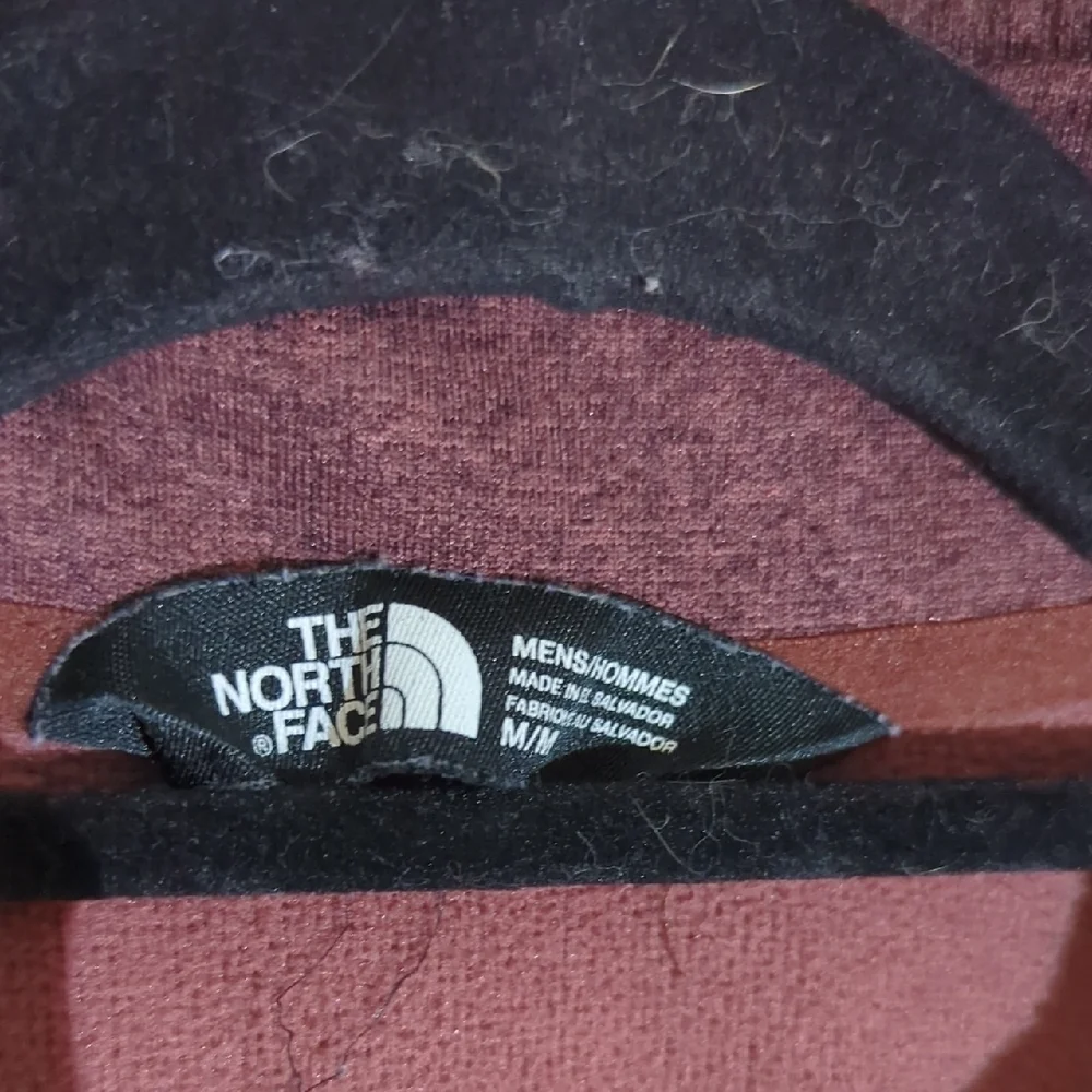 The North Face Burgundy Half-Zip Fleece